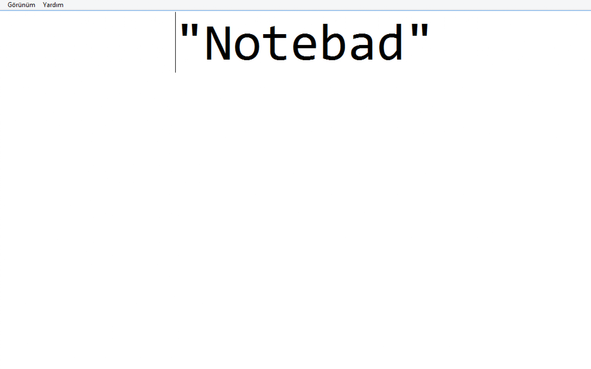 Notebad Hatası Windows'u Etkiliyor